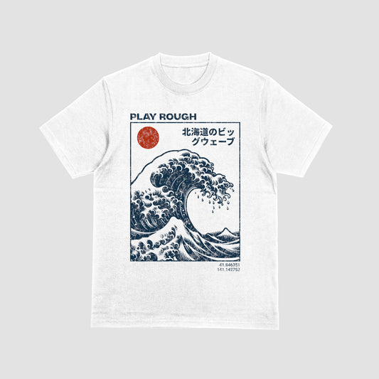 Japanese Wave T-Shirt (White)
